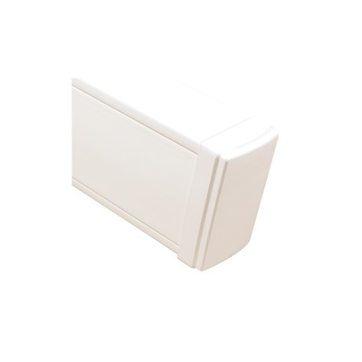 Thorsman  Tapa final en color blanco de PVC auto extinguible,  para canaleta TEK100 (5591-02001)