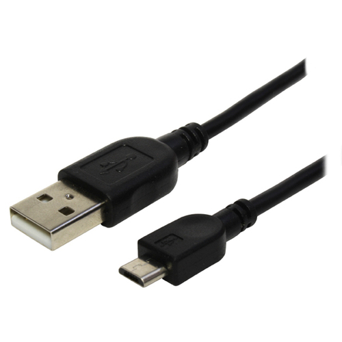 X-Case ACCCABLE42MICR cable USB 1.8 m USB 2.0 USB A Micro-USB B Negro, Plata
