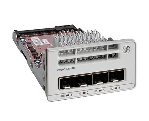 Cisco C9200-NM-4X= módulo de conmutador de red 10 Gigabit Ethernet, Gigabit Ethernet