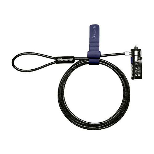 Getttech QLL-001 cable antirrobo Negro 1.2 m