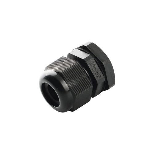 TXPRO  Conector Plástico Negro Tipo Glándula para Cable de 3.5 a 6 mm de Diámetro.