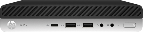 HP Sistema para minoristas MP9 G4 3.1 GHz i3-8100 Negro, Plata