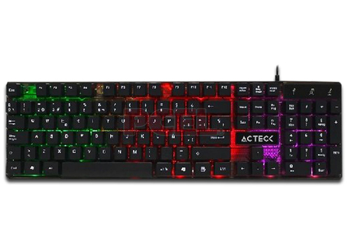 Acteck X100 teclado USB Negro