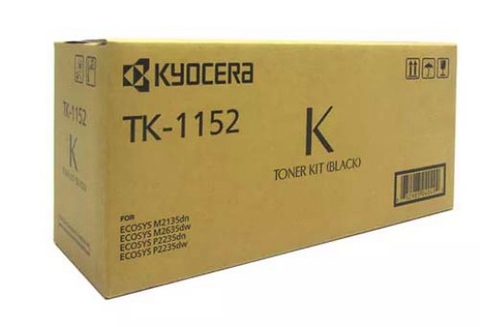 KYOCERA TK‐1152 cartucho de tóner 1 pieza(s) Original Negro
