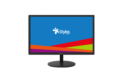 Stylos STPMOT1B monitor de computadora 47 cm (18.5") 1366 x 768 Pixeles HD Negro