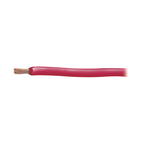 Epcom  Cable 8 awg  color rojo,Conductor de cobre suave cableado. Aislamiento de PVC, auto extinguible. ((Venta por Metro)