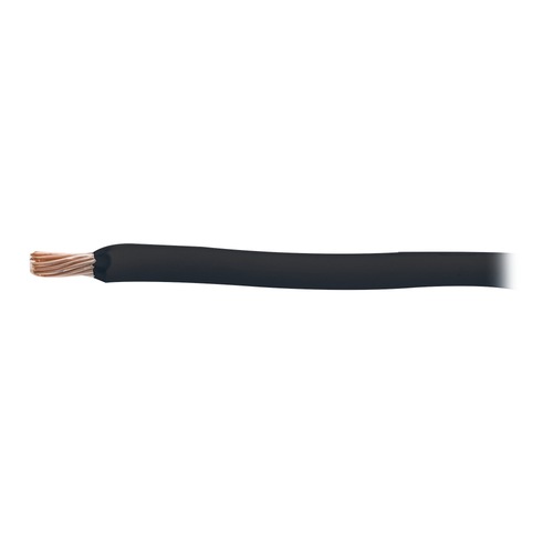 Epcom  Cable 8 awg  color negro,Conductor de cobre suave cableado. Aislamiento de PVC, autoextinguible. (Venta por Metro)