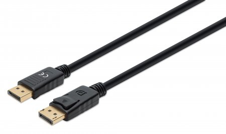 Manhattan 355575 cable DisplayPort 2 m Negro