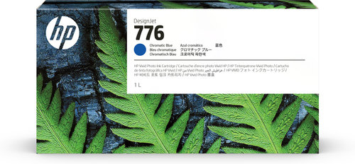 HP Cartucho de tinta azul cromática 776 de 1 litro