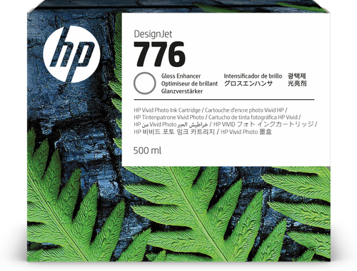 HP Cartucho de tinta de mejorador de satinado 776 de 500 ml