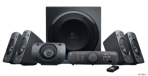 Logitech Surround Sound Speakers Z906 500 W Negro 5.1 canales