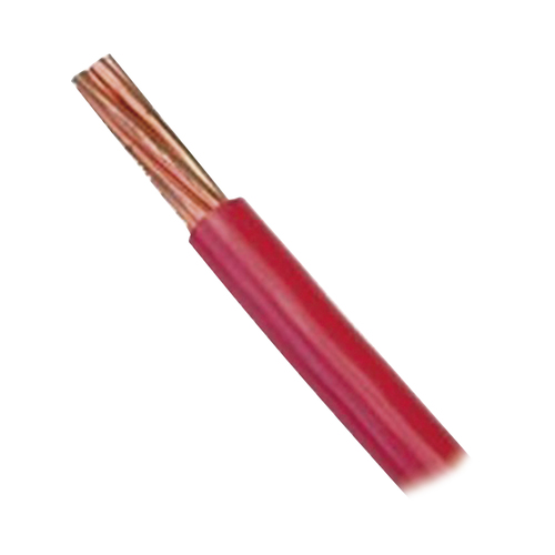Indiana  Cable Eléctrico de Cobre Recubierto THW-LS Calibre 12 AWG 19 Hilos Color Rojo (100 metros)