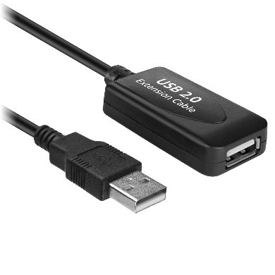 BRobotix 963869 cable USB 10 m USB 2.0 USB A Negro