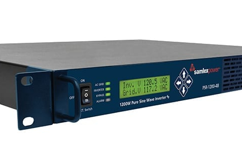 Samlex  Inversor de corriente Onda Pura Montaje en rack 1200W, 48 Vcc- 120 VCA, 50/60 Hz
