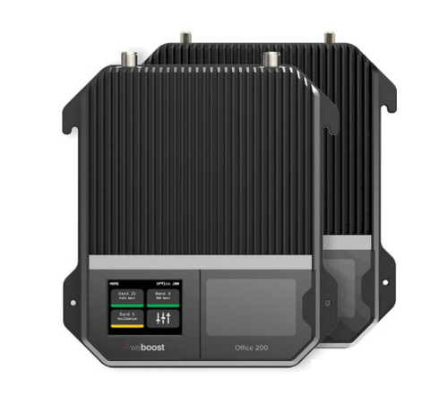 Weboost  KIT Amplificador de señal celular 4G LTE, 3G y VOZ. Especial para cubrir áreas de hasta 4300 Metros Cuadrados por ser de grado comercial e industrial. Soporta múltiples operadores, tecnologías y usuarios.