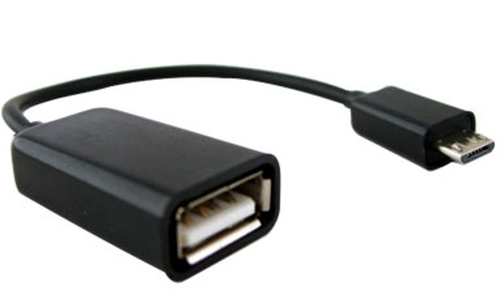 Data Components 097242 cable USB 0.1 m USB 2.0 Micro-USB B USB A Negro