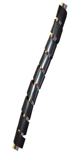 Thorsman  Agrupador de cable negro, 19mm x 10mts (4700-06271)