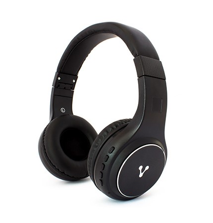Vorago HPB-300 Auriculares Diadema Conector de 3,5 mm MicroUSB Bluetooth Negro