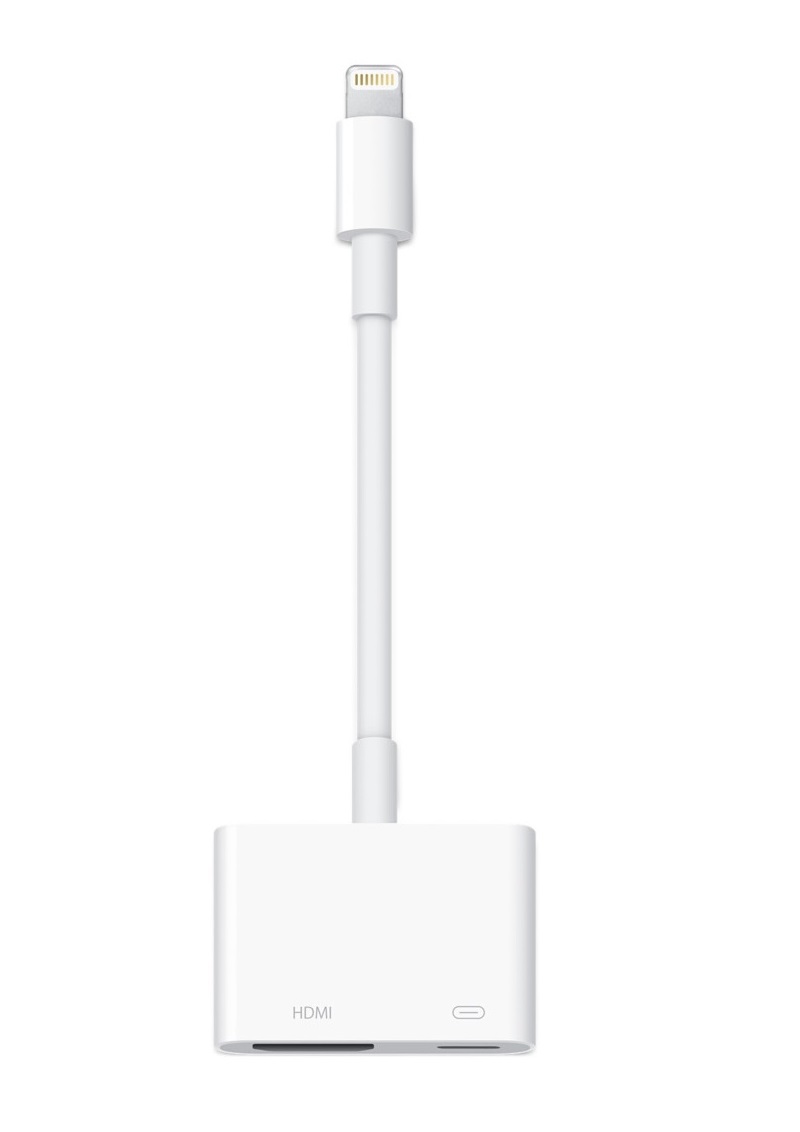 Apple MD826AM/A cable de teléfono móvil Blanco Lightning