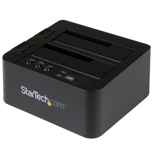 StarTech.com Base de Acoplamiento Autónoma USB 3.1 (10Gbps) para SSD/DD SATA de 2.5" y 3.5" - Dock con Función de Copiado Rápido