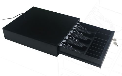 Ghia GCD481 bandeja para cajón portamonedas Metal Negro