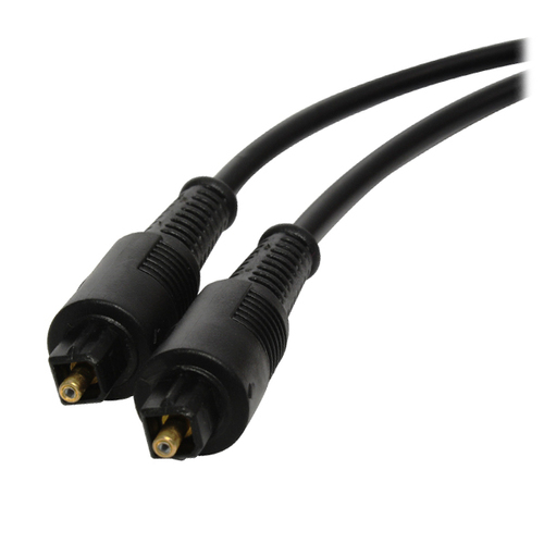 X-Case TOSLINKCA180 cable de fibra óptica 1.8 m TOSLINK Negro