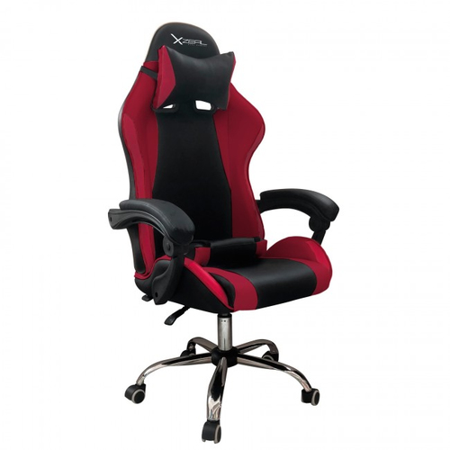 XZEAL XZ05 Descansabrazo para juego asiento acolchado Negro, Rojo