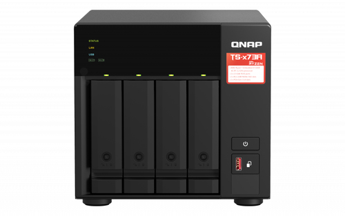 QNAP TS-473A NAS Tower Ethernet Negro V1500B