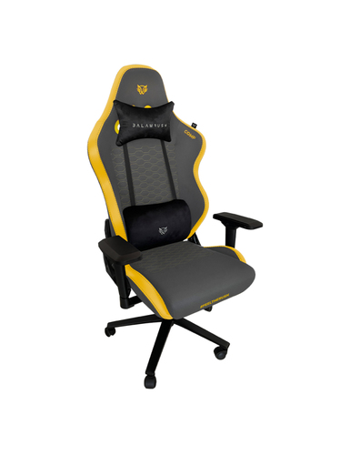 Balam Rush BR-932912 silla para videojuegos Silla de juegos para PC asiento acolchado Gris