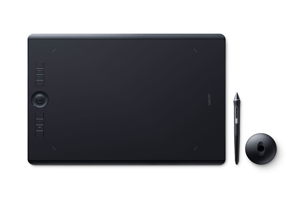 Wacom Intuos Pro tableta digitalizadora Negro 5080 líneas por pulgada 331 x 216 mm USB