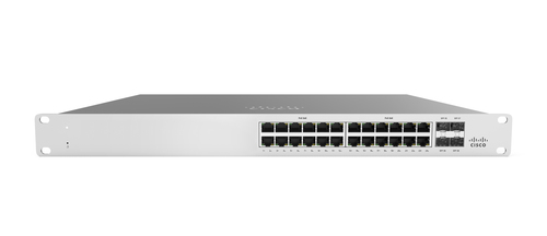Cisco Meraki MS120-24P Gestionado L2 Gigabit Ethernet (10/100/1000) Energía sobre Ethernet (PoE) 1U Gris
