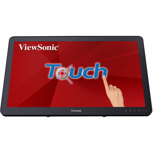 Viewsonic TD2430 monitor de pantalla táctil 59.9 cm (23.6") 1920 x 1080 Pixeles Multi-touch Multi-usuario Negro