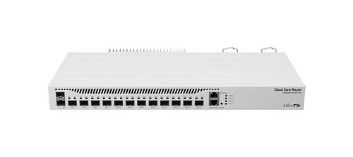 MIKROTIK  (CCR2004-1G-12S+2XS) Cloud Core Router 12 puertos 10G SFP+, 2 25G SFP28, Fuente Redundante