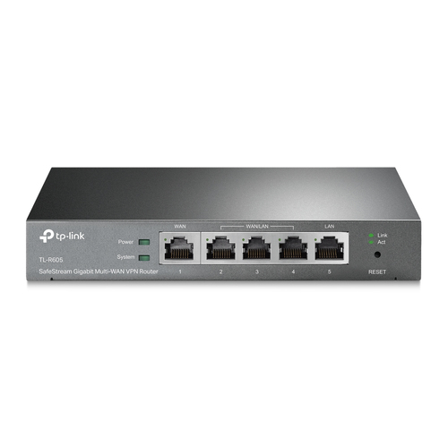 Tp-Link  Router Omada VPN / SDN Multi-WAN Gigabit / 1 Puerto WAN Gigabit / 2 Puertos LAN Gigabit / 2 Puertos configurables LAN/WAN / 25,000 Sesiones Concurrentes / Administración Centralizada OMADA o Stand-Alone / 1 Puerto USB 2.0