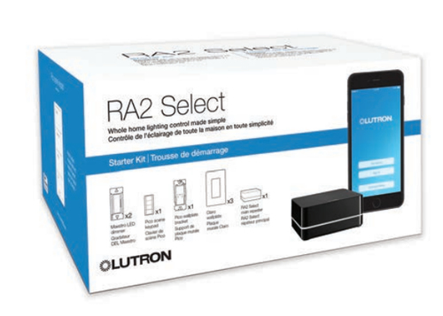 Lutron  (RA2 Select) Kit de inicio,  para sistemas RA2 Select, ideal para sus proyectos.