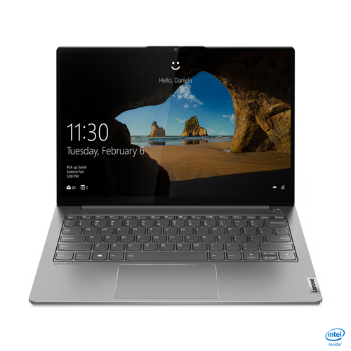 Lenovo ThinkBook 13s Computadora portátil 33.8 cm (13.3") WQXGA Intel® Core™ i5 8 GB LPDDR4x-SDRAM 256 GB SSD Wi-Fi 6 (802.11ax) Windows 10 Pro Gris