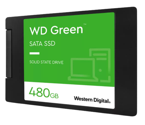 Western Digital Green WDS480G3G0A unidad interna de estado sólido 2.5" 480 GB Serial ATA III