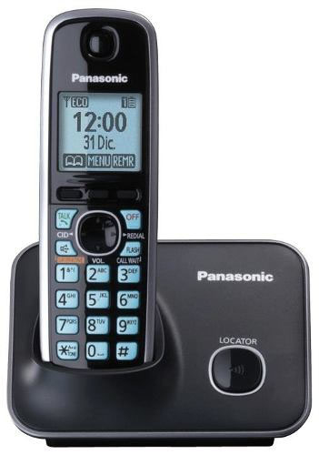 Panasonic KX-TG4111 teléfono Teléfono DECT Identificador de llamadas Negro