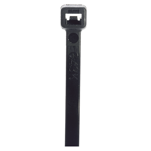 PANDUIT  Cincho de Nylon 6.6 StrongHold™, 188mm largo x 4.8mm ancho, Color Negro, Exterior Resistente a Rayos UV, Paquete de 1000pz