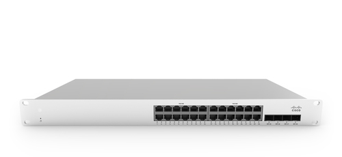 Cisco Meraki MS210-24P-HW dispositivo de redes Gestionado Gigabit Ethernet (10/100/1000) Energía sobre Ethernet (PoE) 1U Aluminio