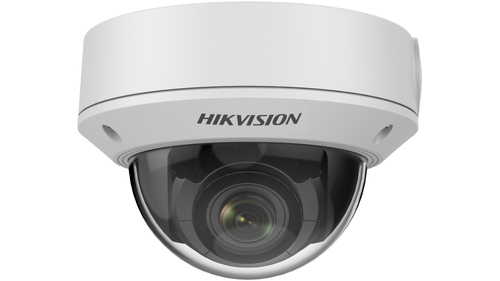 Hikvision  Domo IP 4 Megapixel / Lente Mot. 2.8 - 12 mm / 30 mts IR / H.265+ / Exterior IP67 / IK10 / WDR 120 dB / Metal / PoE / ONVIF / Micro SD