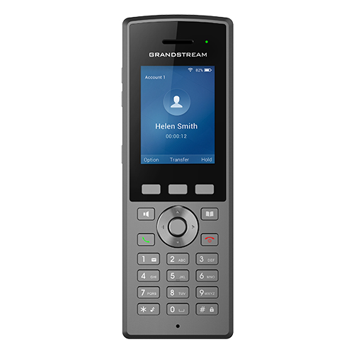GRANDSTREAM  Teléfono WiFi portátil empresarial con diseño resistente IP67, conectividad a la red VoIP vía WiFi