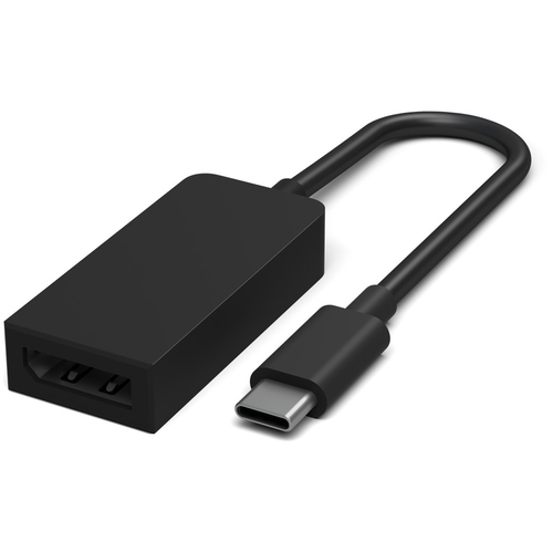 Microsoft JWG-00001 adaptador de cable de vídeo 0.16 m USB Tipo C DisplayPort Negro