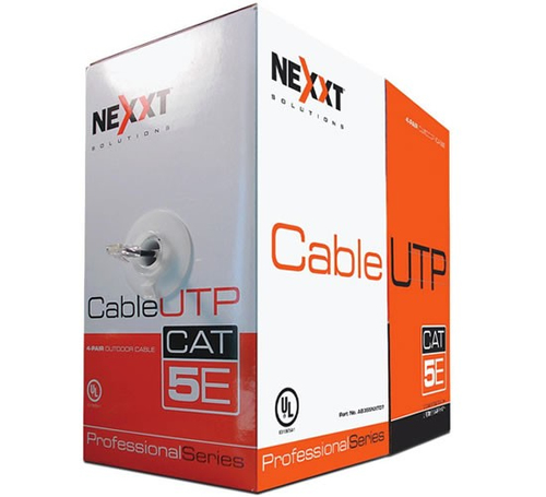 Nexxt Solutions 305m UTP Cat5e cable de red Gris U/UTP (UTP)