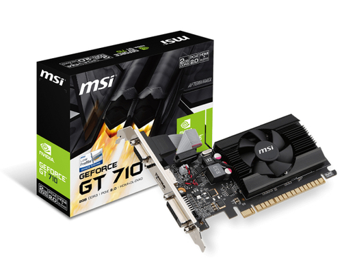 MSI GeForce GT 710 2GD3 LP NVIDIA 2 GB GDDR3