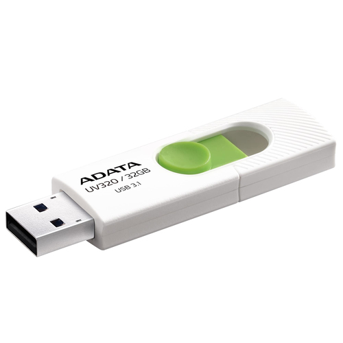 ADATA UV320 unidad flash USB 32 GB USB tipo A 3.2 Gen 1 (3.1 Gen 1) Verde, Blanco