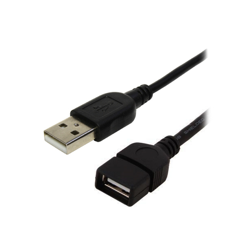 X-Case ACCCABLE44-10 cable USB 10 m USB 2.0 Negro