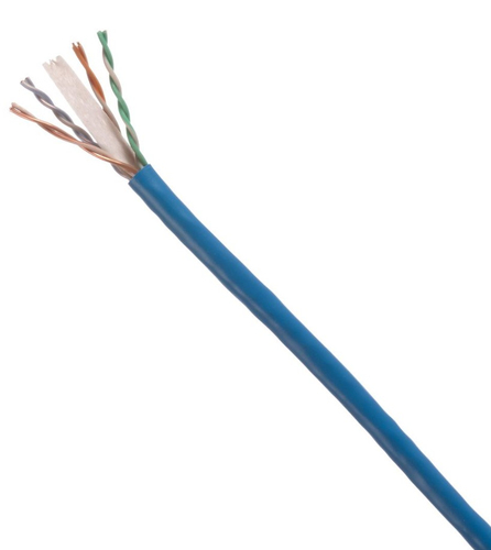 PANDUIT  Bobina de Cable UTP 305 m. de Cobre, NetKey, Reelex, Gris, Categoría 6 (24 AWG), 1000Mbps, PVC (CM), de 4 pares