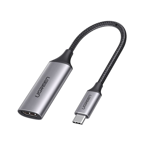 UGREEN  Cable Adaptador USB C a HDMI 4K@60Hz / Convertidor Thunderbolt 3 / Caja de Aluminio / HDMI V2.0 / 3D / Longitud del cable 10cm