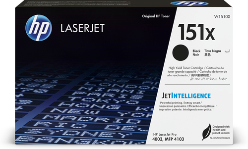 HP LaserJet Cartucho de tóner 151X, negro
